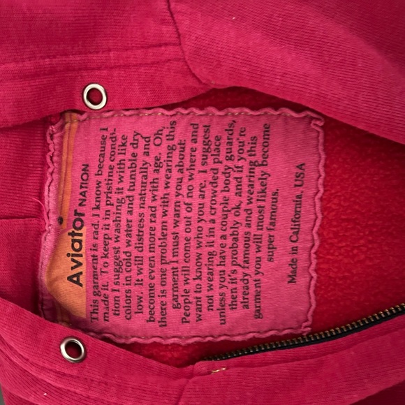 Aviator nation zip up - Picture 3 of 5